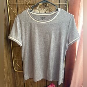 ATHLETA Grey Tee, size Med